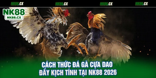 Cách Thức Đá Gà Cựa Dao Đầy Kịch Tính Tại NK88 2026